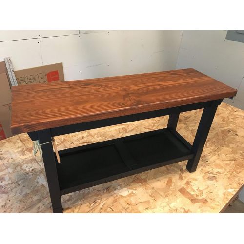  Boxwood Woodworking Hallway  Mud Room  Foyer Bench 40 Increased 16 Width