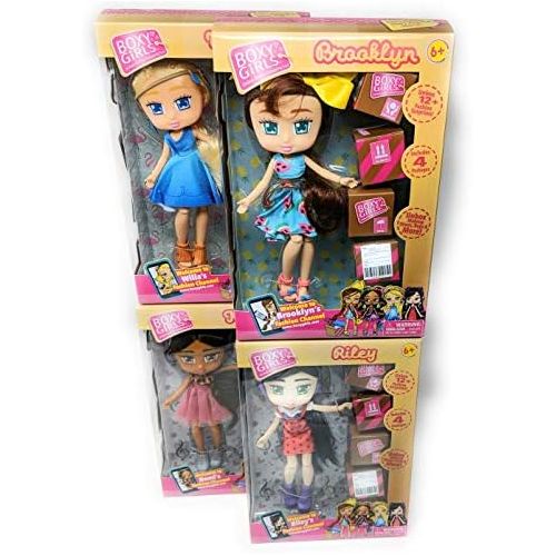  Boxy Girls 4 Pack Bundle Complete Set