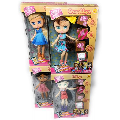  Boxy Girls 4 Pack Bundle Complete Set