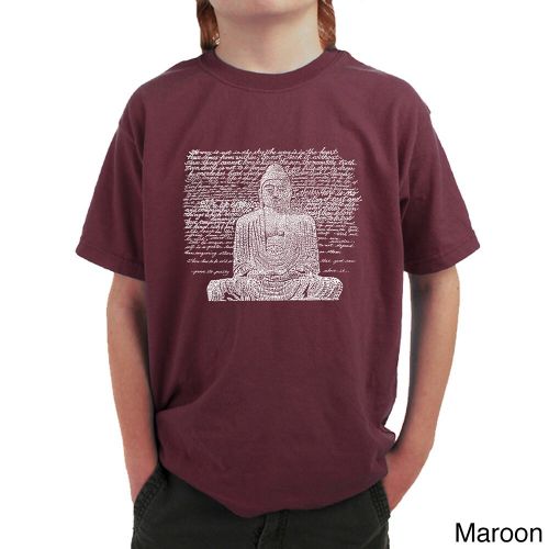 Boy ft s Zen Buddha T-shirtby Los Angeles Pop Art