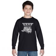 Boy ft s King of Spades Long Sleeve T-Shirtby Los Angeles Pop Art