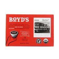 Boyds Coffee Boyds Organic Red Wagon Coffee - Dark Roast - Single Cup (72 Count)
