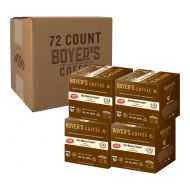 Boyers Coffee Rocky Mountain Thunder, Dark Roast Coffee, K-cup compatible, 72ct