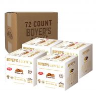 Boyers Coffee Butterscotch Toffee Flavored Coffee, K-cup compatible, 72ct