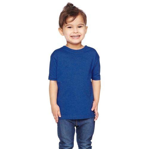  Boys Royal CottonPolyester Vintage Heathered Fine Jersey T-shirt