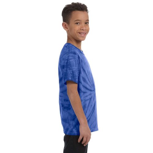  Boys Tie-Dyed Spider Royal T-shirt
