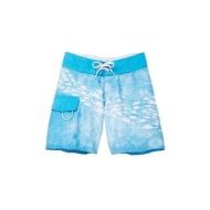 Boys Blue Polyester School of Fish Board Shorts by Azul Swimwear