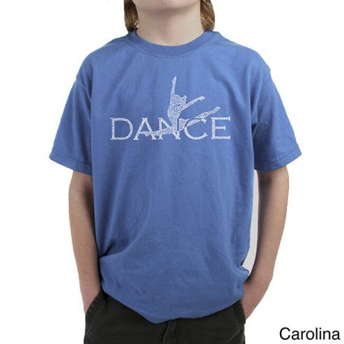  Boys Dancer Cotton Graphic T-shirt by Los Angeles Pop Art