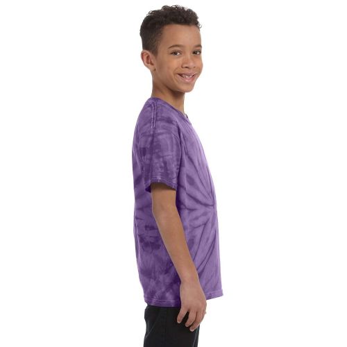  Boys Spider Tie-Dyed Purple T-Shirt