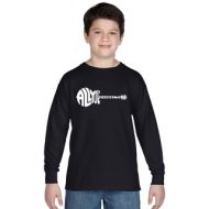 Boys All You Need Is Love Long Sleeve Cotton T-Shirt by Los Angeles Pop Art