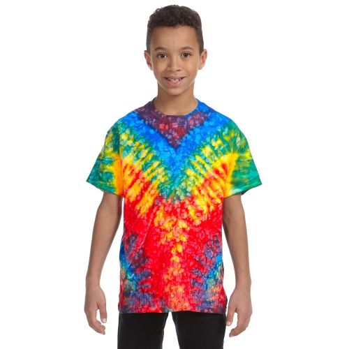  Boys Woodstock Cotton Tie-Dye T-Shirt