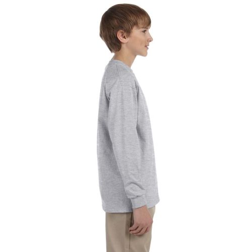  Boys Oxford Heavyweight Blend Long-sleeve T-shirt