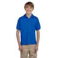 Boys Royal Dryblend Jersey Polo Shirt by Gildan