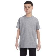 Boys Grey Heavyweight Blend Oxford T-shirt