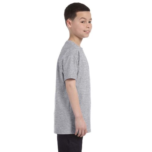  Boys Grey Heavyweight Blend Oxford T-shirt