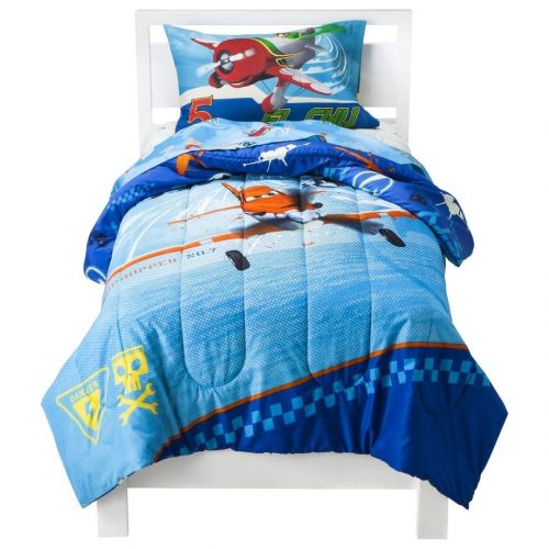 디즈니 Boys bedding Disney Pixar Planes Comforter, Twin, Blue