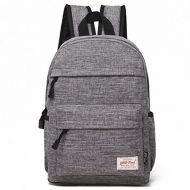 Bozdqun Vintage Grey Children Schoolbag Durable Light Satchel Boys Book Bag