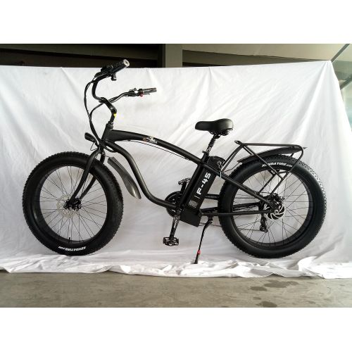  Bpmimports F-45 BPM F45 750W 13AH 48V 26 Fat TIRE Electric Bike Bicycle Rack Beach-Cruiser