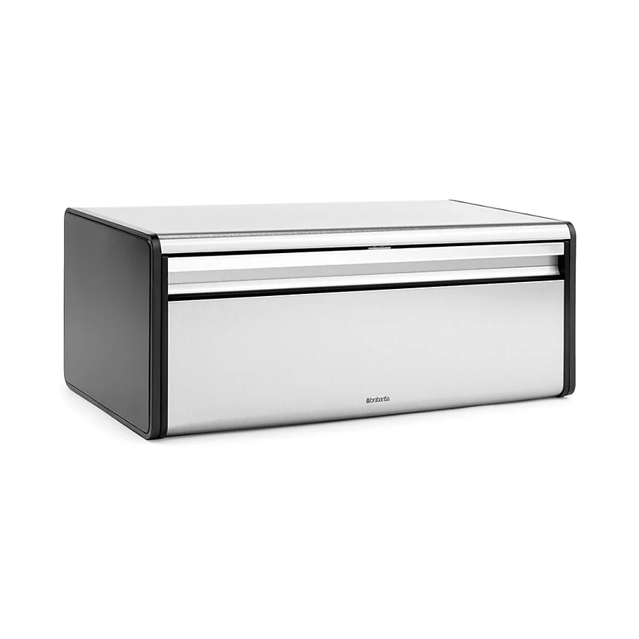  Brabantia Fall Front Bread Box in Steel