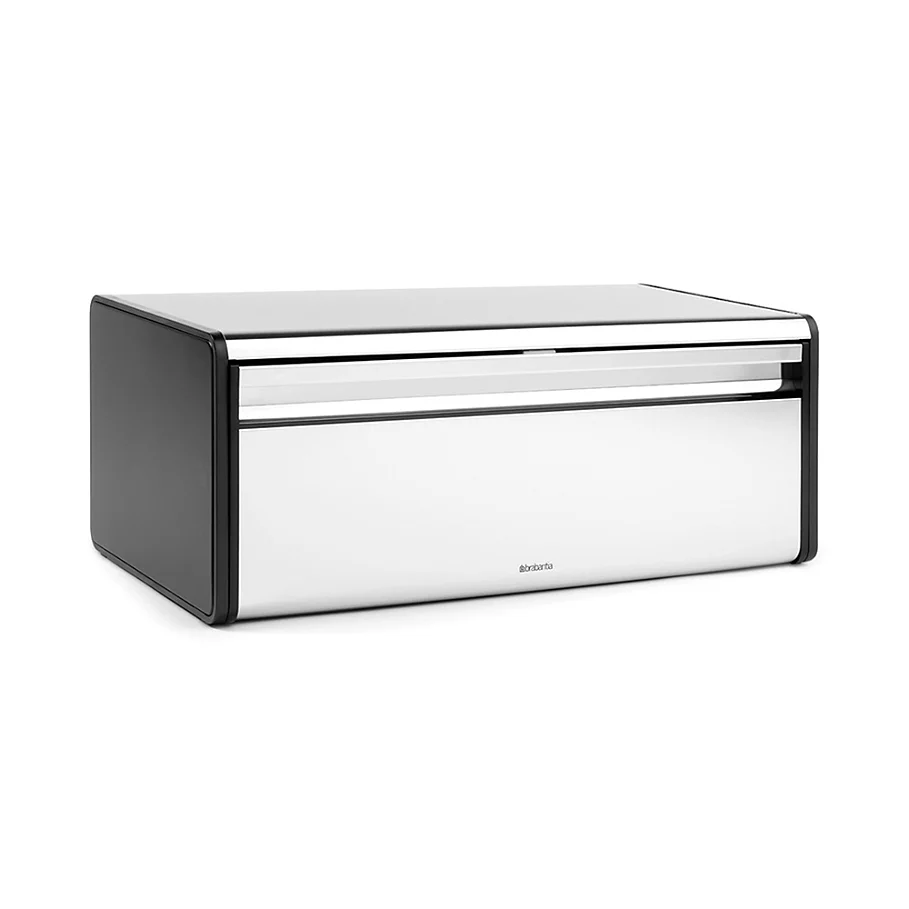  Brabantia Fall Front Bread Box in Steel