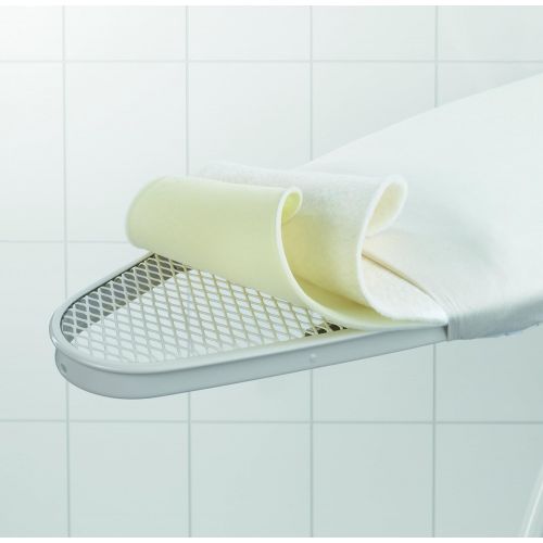  [아마존베스트]Brabantia Ironing Board Cover 53 x 18 Inch (Size D, Extra Large) Silver Metallic