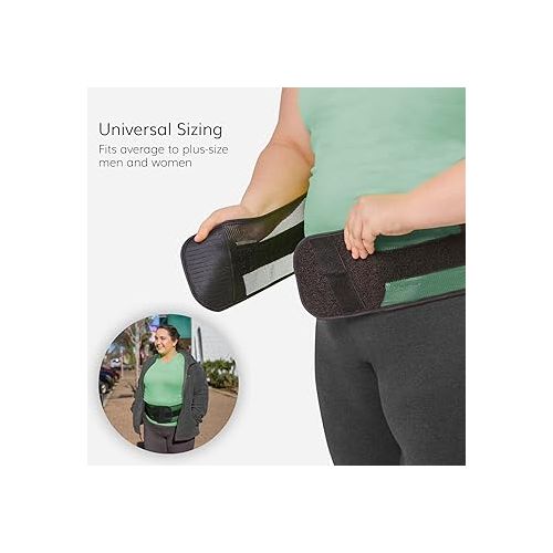  BraceAbility Back Brace for Lower Back Pain - Lumbar Corset Back Support Belt for Men and Women, Scoliosis, Sciatica Pain, Spinal Stenosis, Herniated Disc Relief - FSA Eligible, Fits 28