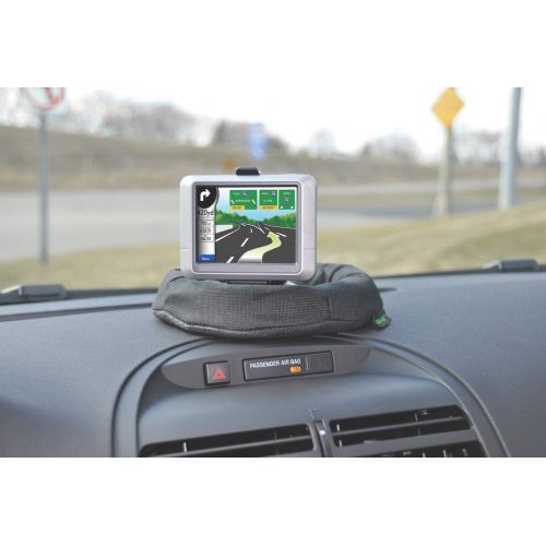  [아마존베스트]Bracketron Universal Nav-Mat Portable GPS Friction Dash Pad Anti-Skid Underside Works with Windshield Suction Mount for Garmin Nuvi Tomtom Via Go Magellan DashCam Navigator Smartph