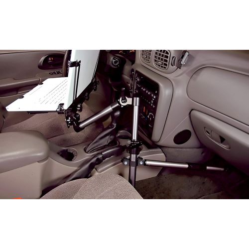  [아마존베스트]Bracketron Car Truck Van SUV Universal Vehicle Laptop PC Mount works with laptops up to 17 - Attaches to passenger seat bolt using the quick release fitting LTM-MS-525