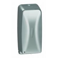 Bradley 6A00-110000 Diplomat Stainless Steel Surface Mounted Soap Dispenser, 27 oz. Capacity, 4-58 Width x 10-916 Height x 4-316 Depth
