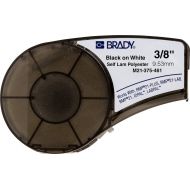 [아마존베스트]Brady Authentic (M21-375-461) Extreme-Temperature Resistant Label for Laboratory, Equipment, and Asset Tracking Labeling, Black on White material - Designed for BMP21-PLUS and BMP2