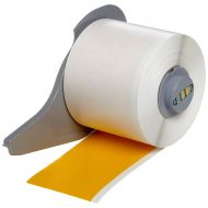 Brady High Adhesion Vinyl Label Tape (M71C-2000-595-YL) - Yellow Vinyl Film - Compatible with BMP71 Label Printer - 50 Length, 2 Width