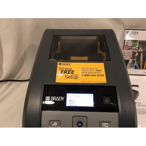  Brady BBP33 Label Printer with Auto Cutter and LabelMark Software (BBP33)