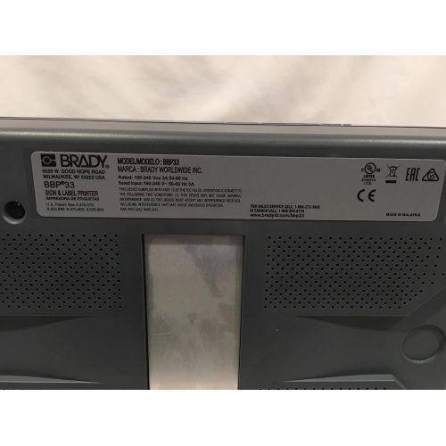  Brady BBP33 Label Printer with Auto Cutter and LabelMark Software (BBP33)