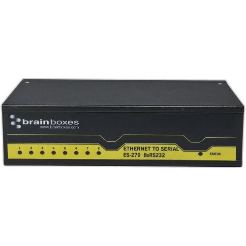  [아마존베스트]Brainboxes Device Server - 8 Ports - 10Mb LAN, 100Mb LAN, RS-232 (ES-279)