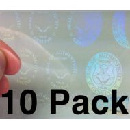 Brainstorm ID Seal and Key ID Hologram Overlays (with UV) - 10 Pack