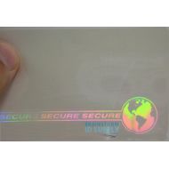 Brainstorm ID Web & Earth Hologram Overlay - Credit Card Size TeslinPVC ID Card Hologram Overlays - 50 Pack