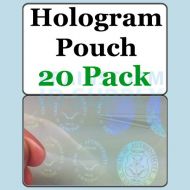 Brainstorm ID Seal and Key ID Hologram Butterfly Pouches - 5 Pack