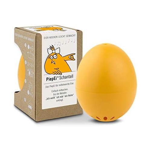  [아마존베스트]Brainstream PiepEi Schantall A000324 Egg Timer for Cooking with Perfect Medium Soft Egg