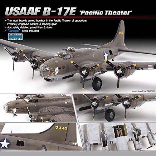 아카데미 Academy Plastics 12533 172 B-17E USAAF Pacific Theater, 12533