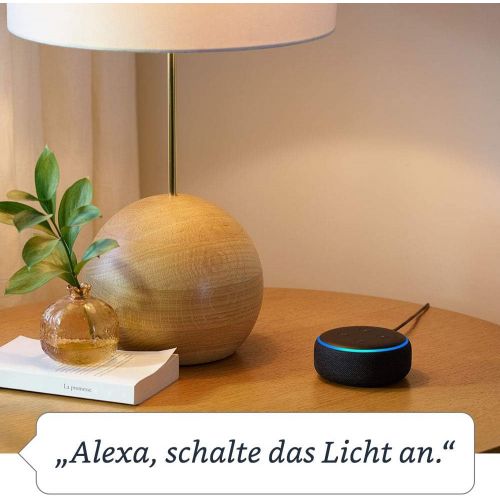  [아마존 핫딜] [아마존핫딜]Amazon Echo Dot (3. Gen.), Zertifiziert und generalueberholt, Intelligenter Lautsprecher mit Alexa, Anthrazit Stoff