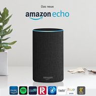 [아마존 핫딜] [아마존핫딜]Amazon Echo, Zertifiziert und generalueberholt, (2. Generation), Anthrazit Stoff