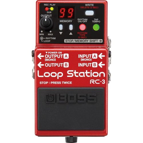  Boss RC-3 Loop Station Compact Phrase Recorder Pedal