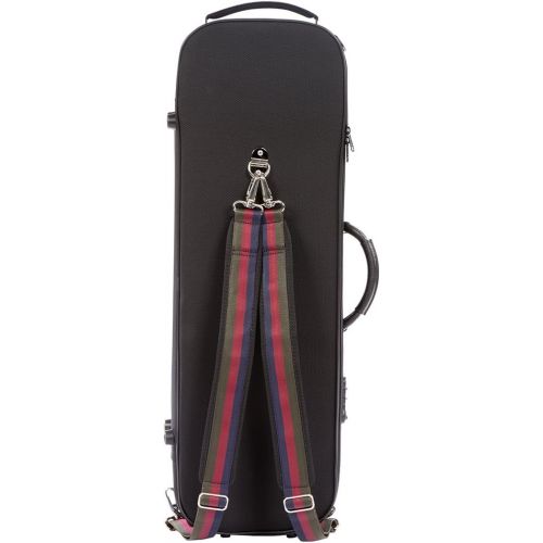  Brand: Bam France Bam Stylus - Saint Germain - 4/4 Violin Case with Black Exterior and Black Interior