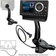 [아마존베스트]ChargerCity Dual USB Sirius XM Satellite Radio Car Truck Lighter Socket Mount w/Tilt Adjust & PowerConnect Cable Adapter for Onyx Plus EZR EZ Lynx Stratus Starmate Xpress (Vehicle