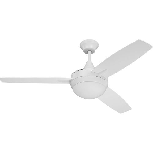  Craftmade 3 Blade Ceiling Fan with Dimmable LED Light and Wall Control TG52ESP3 Targas 52 Inch Espresso