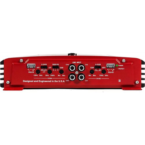  [아마존베스트]Crunch crunch PX1000.4 Power Amplifier (Class Ab, 4 Channels, 1,000 Watts)