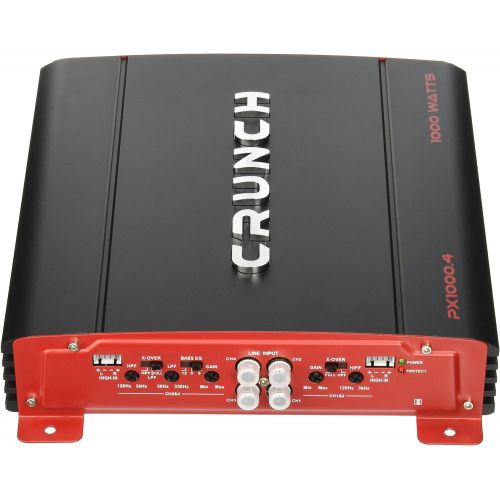  [아마존베스트]Crunch crunch PX1000.4 Power Amplifier (Class Ab, 4 Channels, 1,000 Watts)