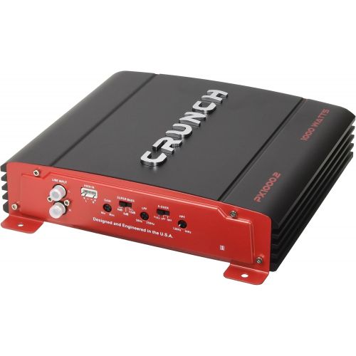  [아마존베스트]Crunch PX 1000.2 Power Amplifier (Class Ab, 2 Channels, 1,000 Watts Max)