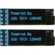 [아마존베스트]DSD TECH 2 PCS IIC OLED Display 0.91 Inch for Arduino ARM