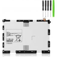 [아마존베스트]Damzon EB-BT550ABE Tablet Replacement Battery Compatible Samsung Galaxy Tab A 9.7 SM-T550 SM-T555C SM-T555 SM-P550 SM-P351+Tools 3.8V 22.8WH 6000MAH (White) LTE 4G WiFi